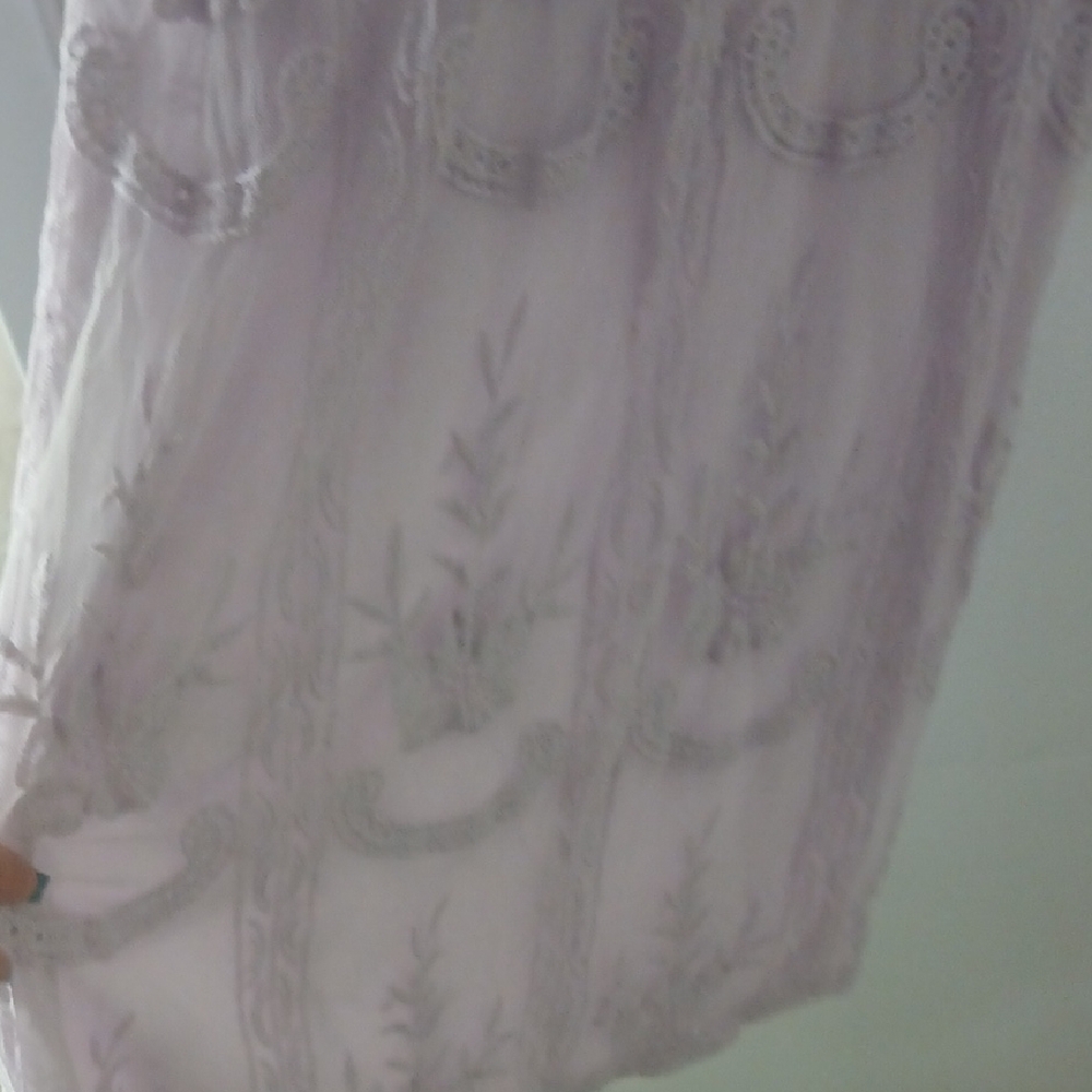 Orange Creek Lilac Embroidered Long Sleeve Dress - Picture 4 of 5